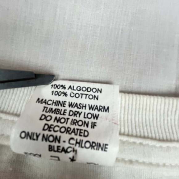 Panama Canal Men T-Shirt XL White Vintage Boxy Sabatini Tourist 90s - Picture 3 of 8